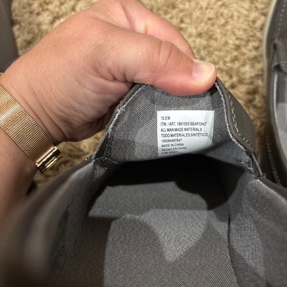 Izod Mens Seapoint Sneaker Loafer Slip On Shoe Size 10.5 Gray New - Picture 6 of 12